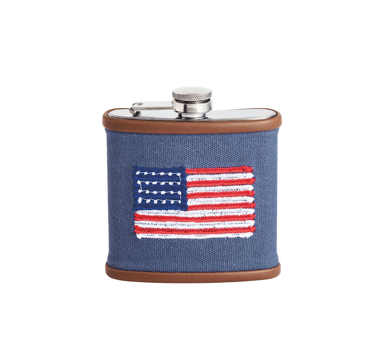 Mud Pie - Men's Embroidered Icon Flask - Findlay Rowe Designs