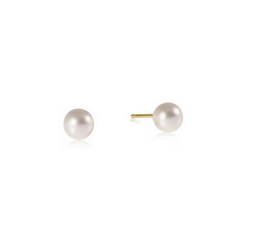 ENewton - Classic 6mm Ball Stud - Pearl - Findlay Rowe Designs