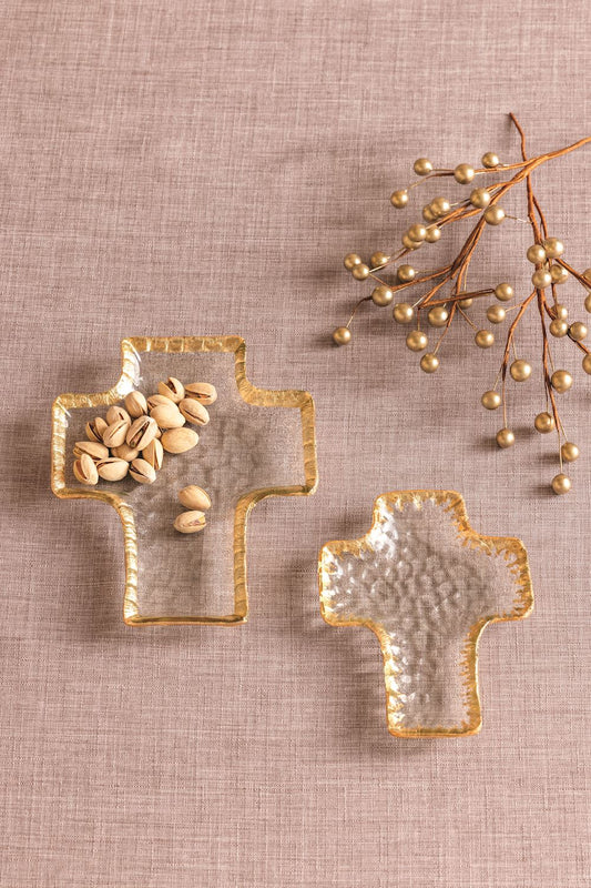 Mud Pie - Cross Tidbit Tray