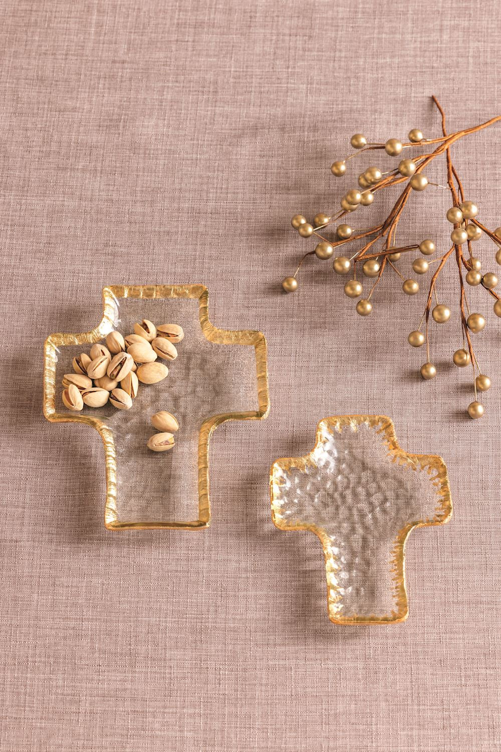 Mud Pie - Cross Tidbit Tray