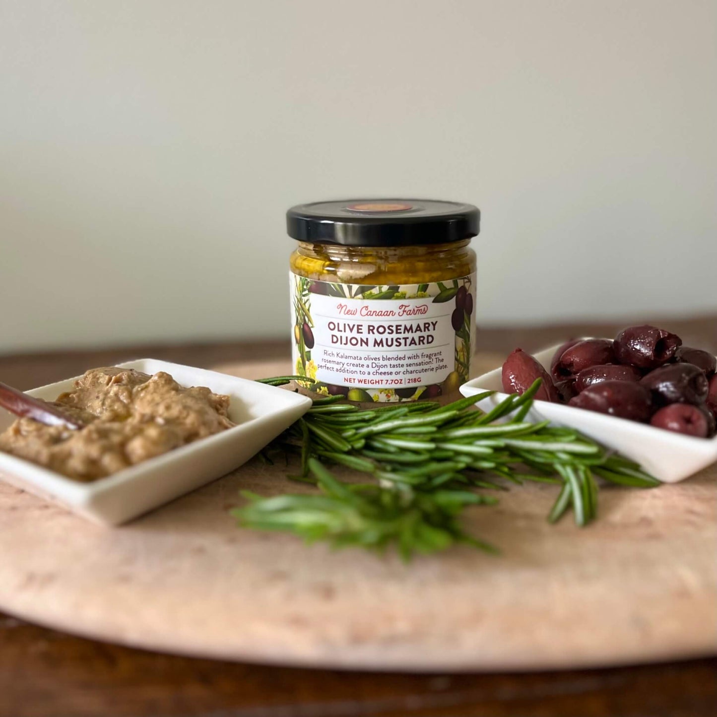 New Canaan Farms - Olive Rosemary Dijon Mustard - Findlay Rowe Designs