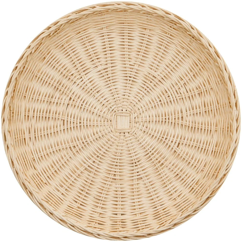 Caspari - Plate Dinner - Wicker - Findlay Rowe Designs