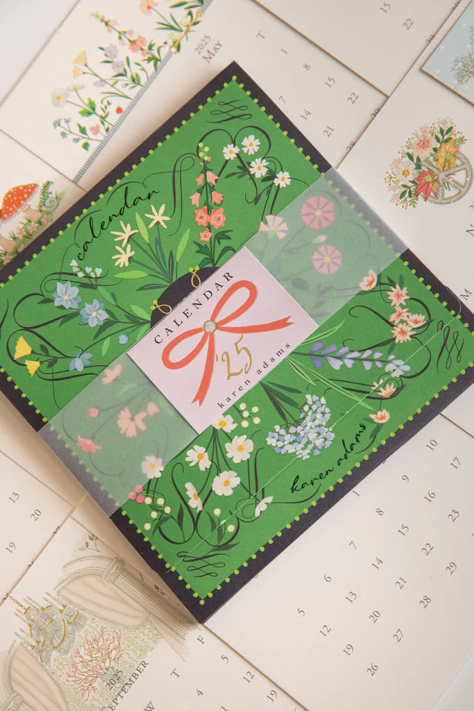 Karen Adams 2025 Classic Calendar Refill Findlay Rowe Designs