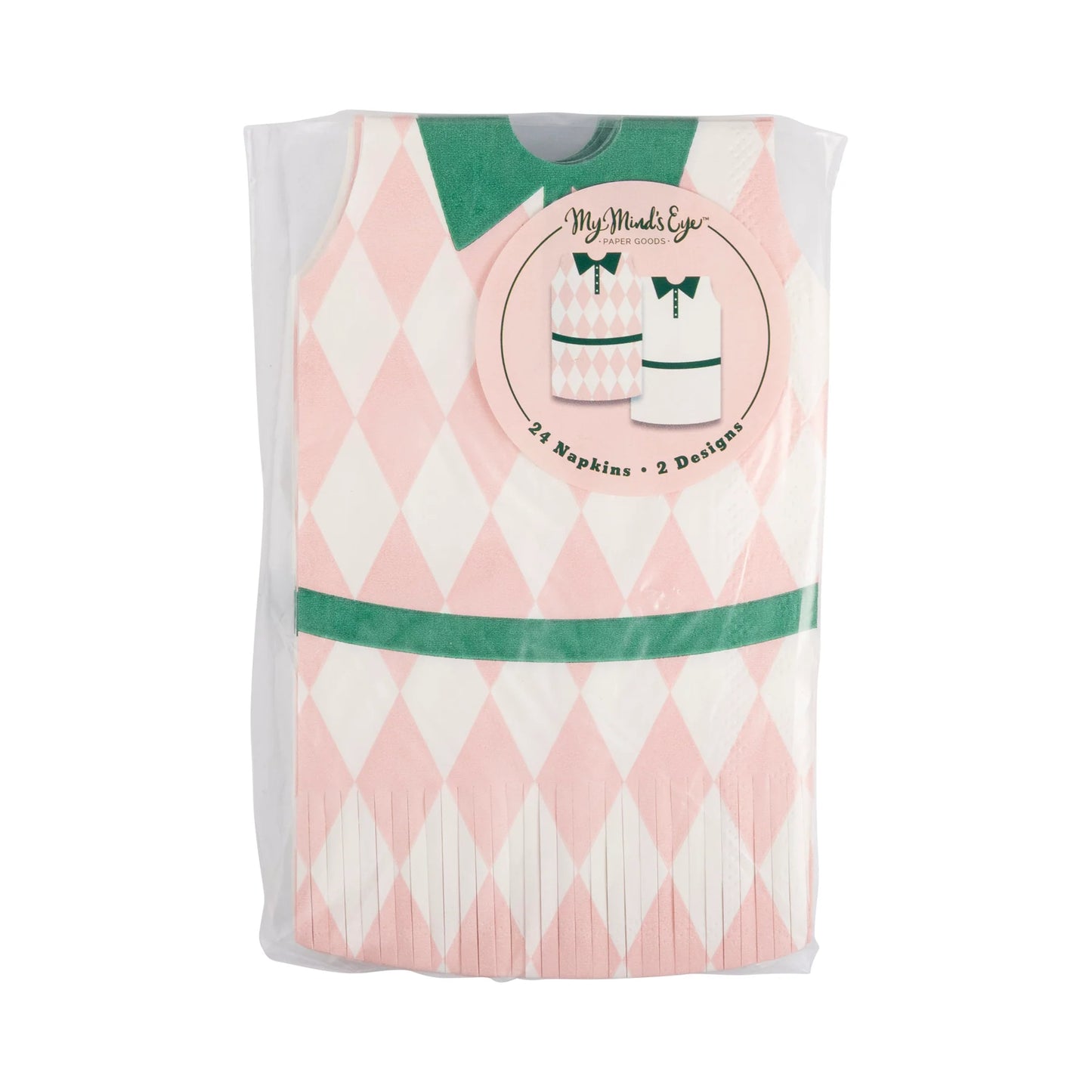 Luncheon Napkin - Tennis Dress Fringe