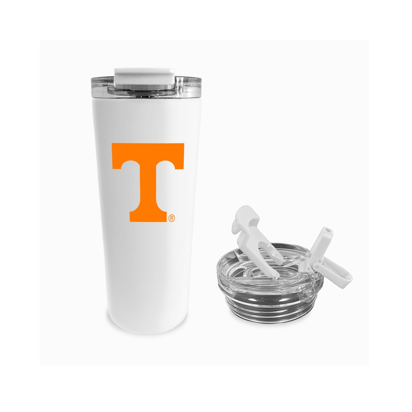 Fanatics - 24oz Dual Lid Tumbler - Soft Touch Finish - Collegiate