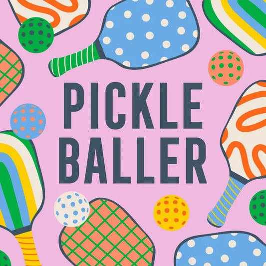 Napkins - Cocktail - Pickleballer - Findlay Rowe Designs