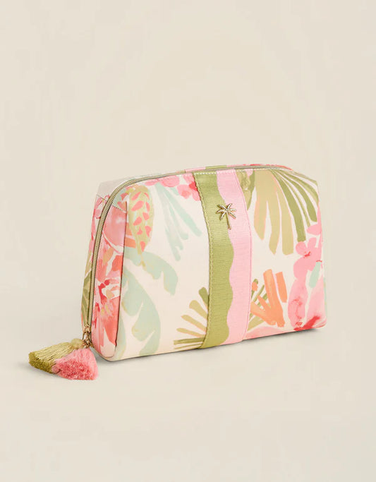 Spartina - Large Cosmetic Pouch - Castillo Tropical - Findlay Rowe Designs