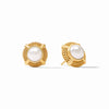 Julie Vos - Cabochon Stud - Pearl - Findlay Rowe Designs