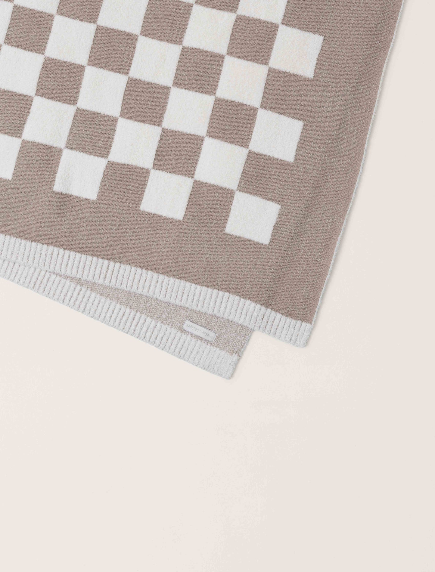 Barefoot Dreams - CozyChic Checkered Throw - Fauna Cream - Findlay Rowe Designs