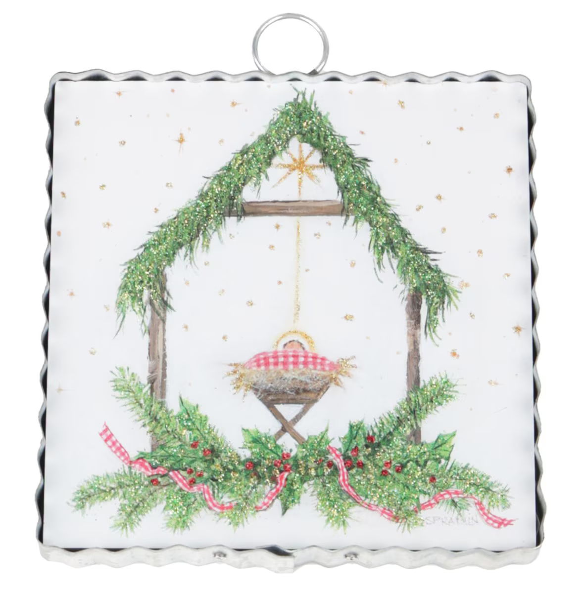 Rosanne Beck - Mini Frame - Gingham King