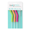 Swig - Reusable Straw Set (Mega Mugs) - Neon Lime/Orange/Berry - Findlay Rowe Designs