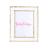 Lilly Pulitzer - 5x7 Picture Frame - Bamboo White - Findlay Rowe Designs