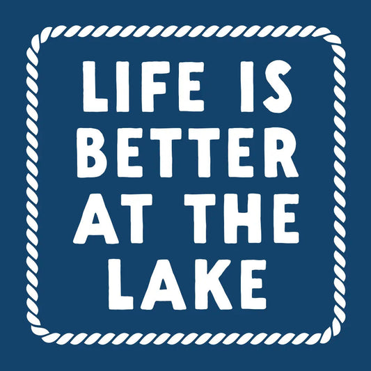 Napkin - Cocktail - Life Is Better At the Lake - Findlay Rowe Designs