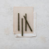 Candle - Taper - Bamboo Shaped Unscented - Set 2 - Findlay Rowe Designs