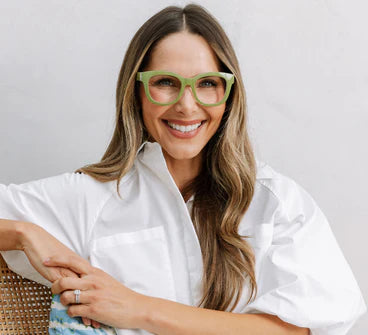 Peepers x Laura Park - Center Stage Reader - Green/Gasparilla