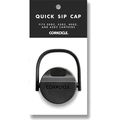 CORKCICLE- QUICK SIP CAP BLACK - Findlay Rowe DesignsCORKCICLE- QUICK SIP CAP BLACK