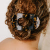 Teleties - Flat Round Clip - Tortoise - Large - Findlay Rowe Designs