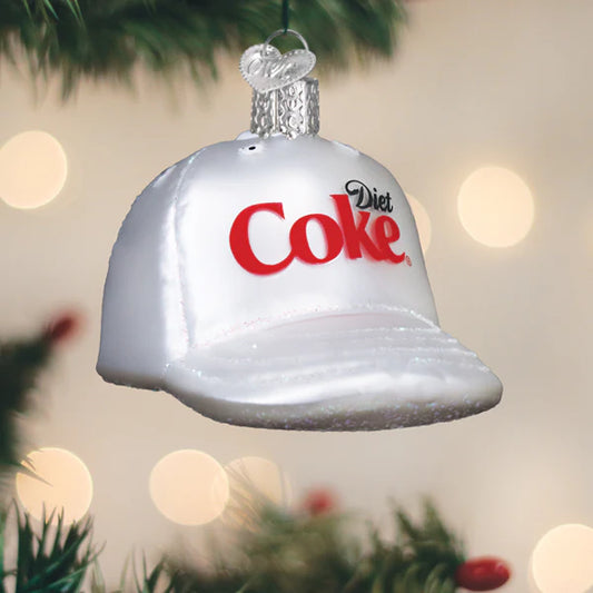 Old World Christmas - Ornament - Diet Coke Baseball Ca