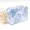 8 Oak Lane - Cosmetic Case - Clear Coated Rectangle Hydrangea - Findlay Rowe Designs