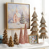 Decor Trees - Resin Gold Glitter - 3 Sizes - Findlay Rowe Designs