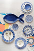 Vietri - Round Cheese Board - Santorini Flowers - Findlay Rowe Designs