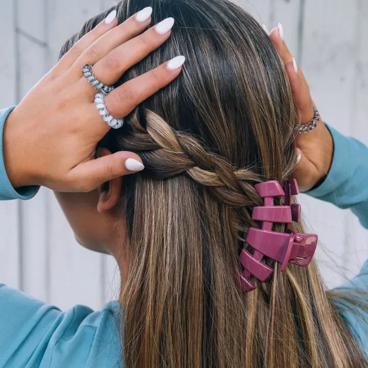 Teleties - Classic Hair Clip - Wild Side - Medium