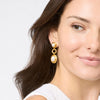 Julie Vos - Earring - Wave Tier - Pearl