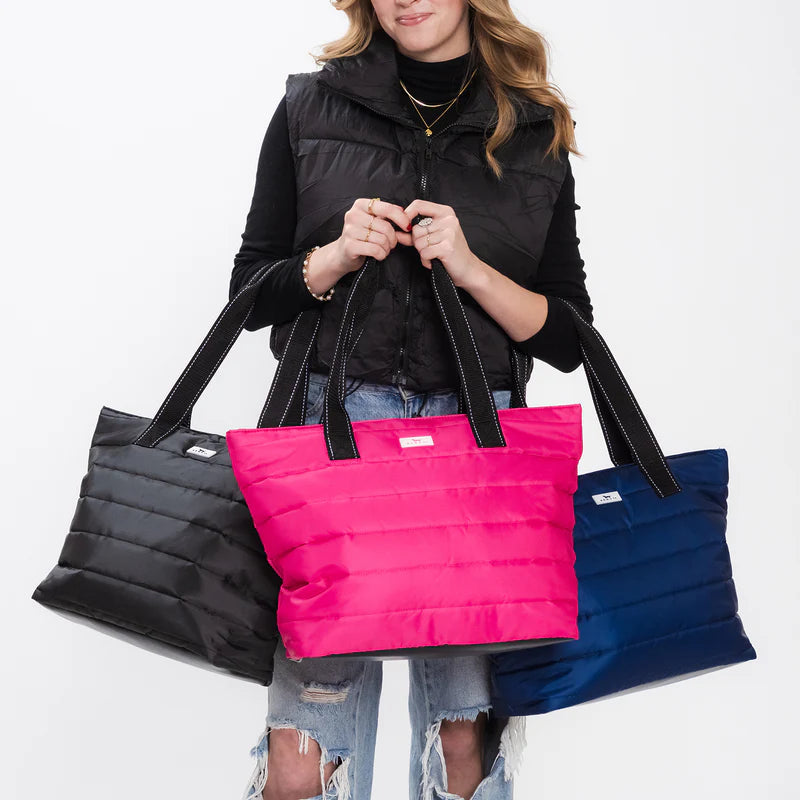 Scout - Layover Tote - Pink Puffer - Findlay Rowe Designs
