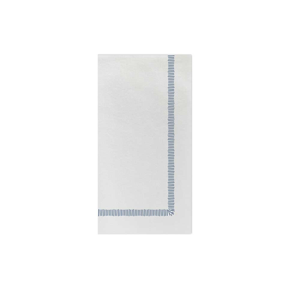 Vietri - Guest Towel Napkin - Fringe Blue - Findlay Rowe Designs