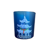 Candle Holder - Votive - Pagoda Dark Blue - Findlay Rowe Designs