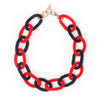 Ink + Alloy - Necklace - Gameday Beaded Chain Link - Findlay Rowe Designs