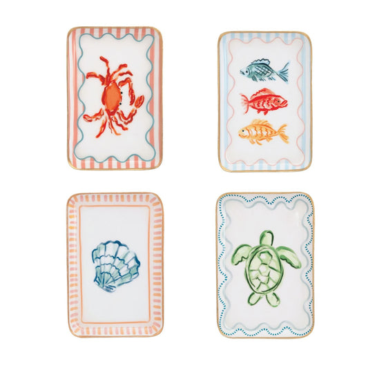 Mud Pie - Trinket Dish - Sea Enamel - Findlay Rowe Designs