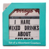 EL ARROYO- Coaster Set - Mixed Drinks