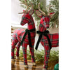 Tartan Deer with Velvet Bow - Findlay Rowe Designs