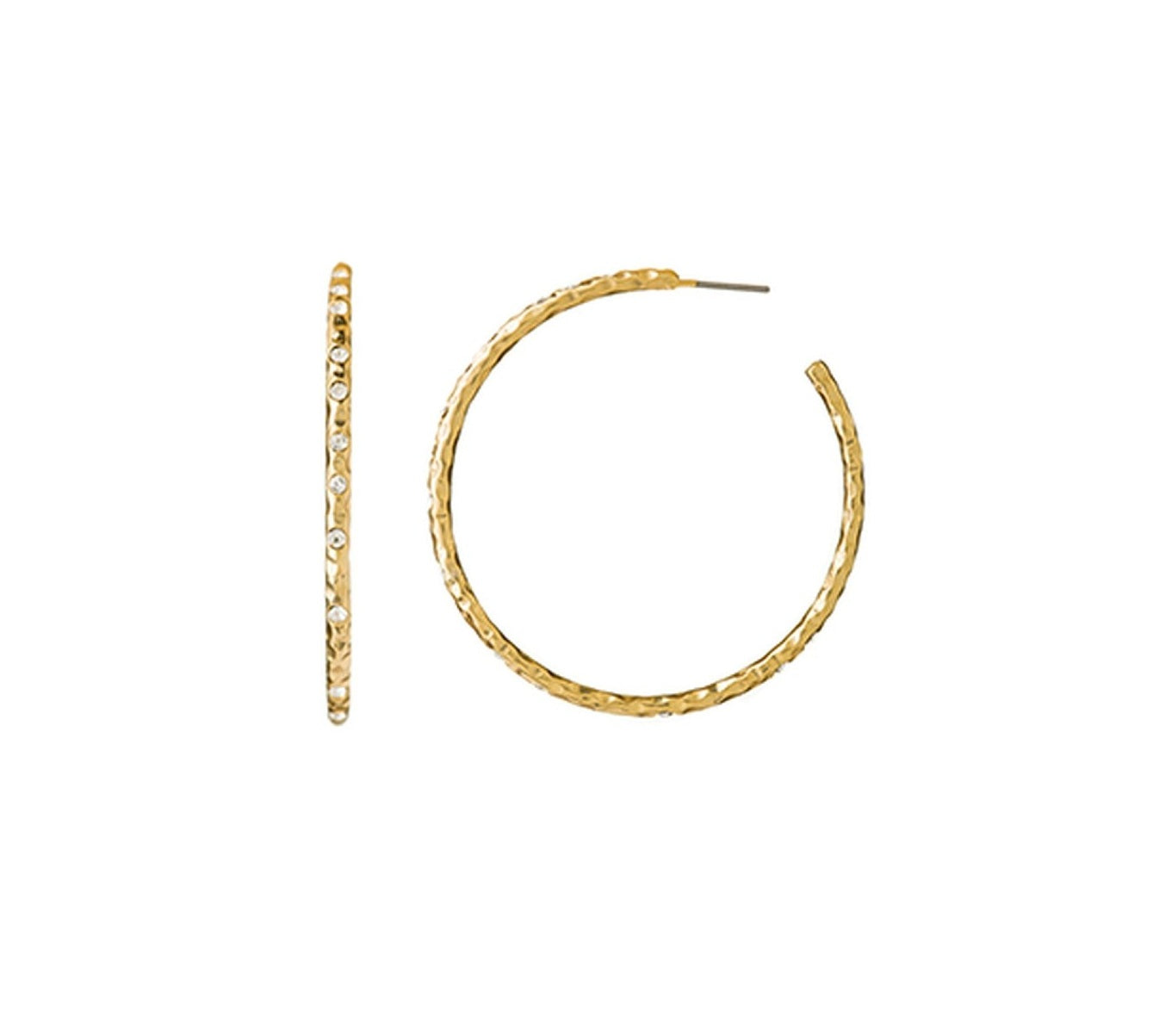 Spartina - Earrings - Fizz Hoop - Crystal