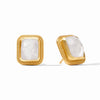 Julie Vos - Cheval Stone Stud - Iridescent Clear Crystal - Findlay Rowe Designs