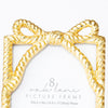 4x6 Frame - Bow - Gold