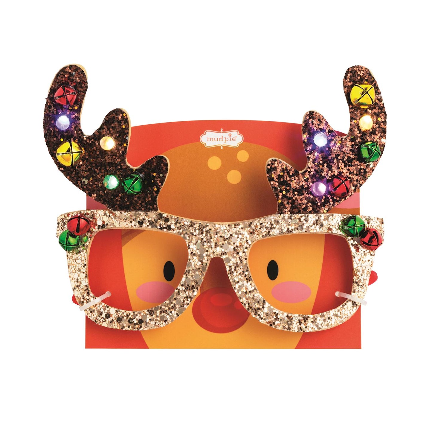 Mud Pie - Christmas Light-Up Glasses - Findlay Rowe Designs