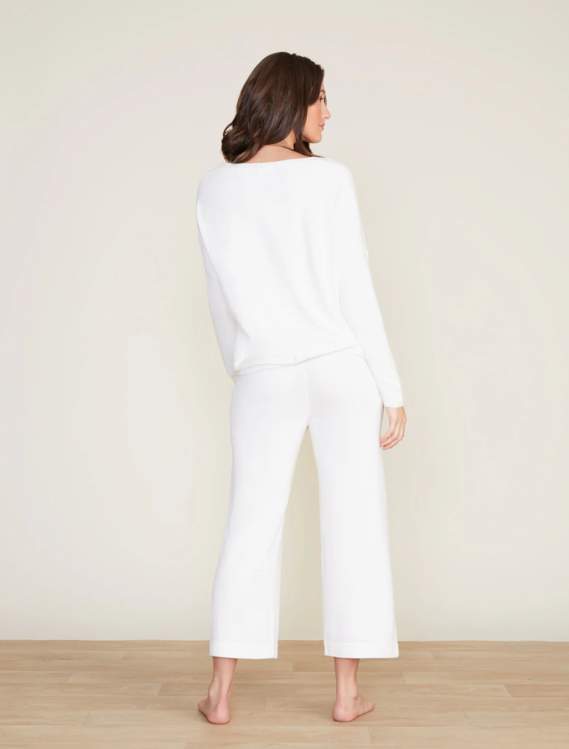 Barefoot Dreams - CozyChic Ultra Lite Slouchy Pullover - Pearl - Findlay Rowe Designs