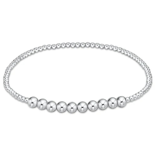 Enewton - Classic Sterling Beaded Bliss 2mm Bead Bracelet - 4mm Sterling - Findlay Rowe Designs