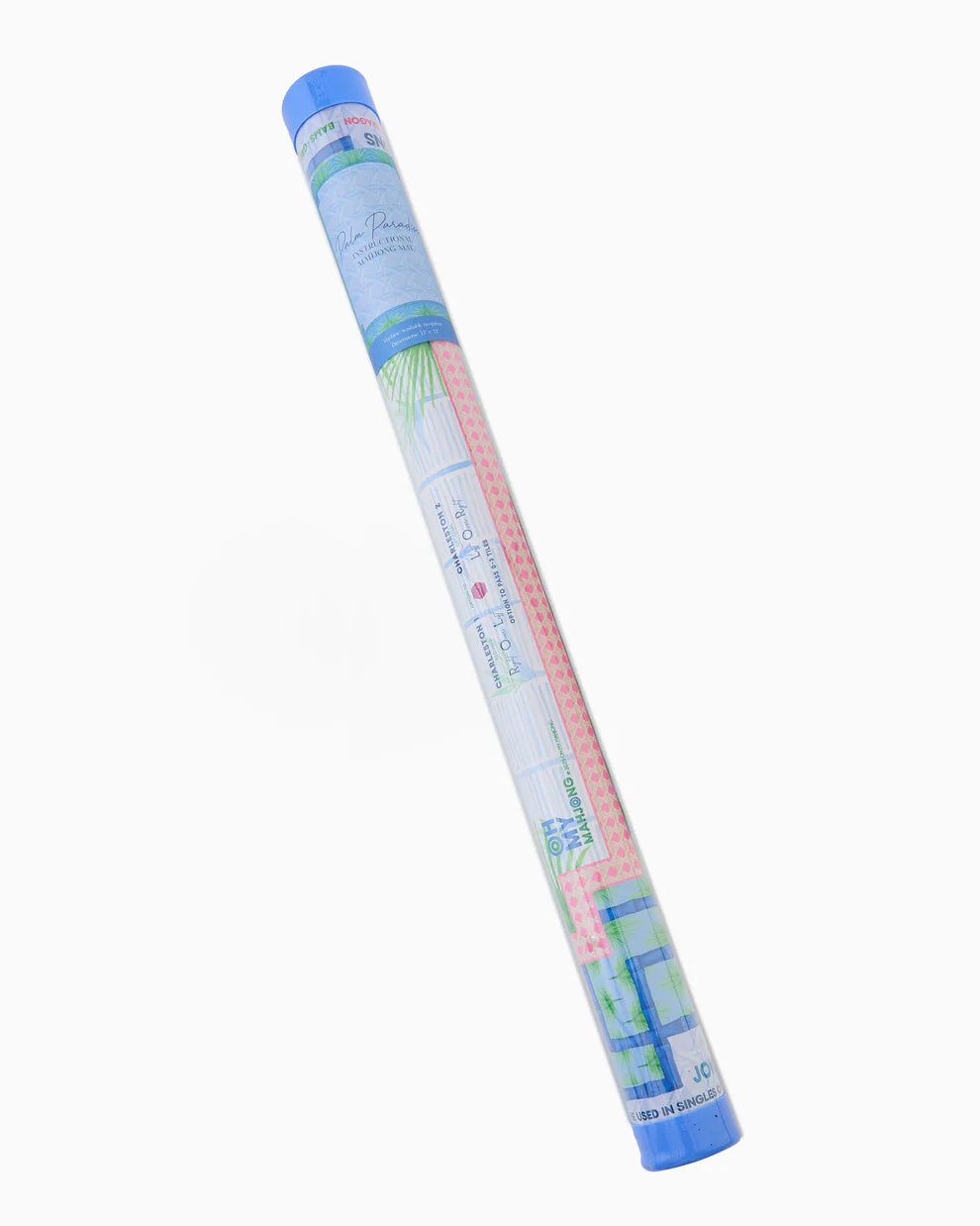 Oh My Mahjong - Mahjong Mat - Palm Paradise with Tube