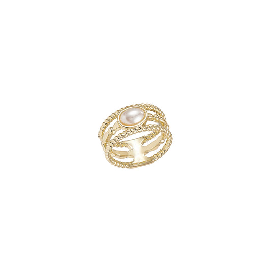Natalie Wood - Ring - Heritage Ring - Gold - Size 8 - Findlay Rowe Designs
