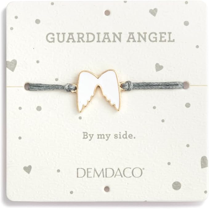 Demdaco - Beary Charmings -  Guardian Angel Bear/ Bracelet Set