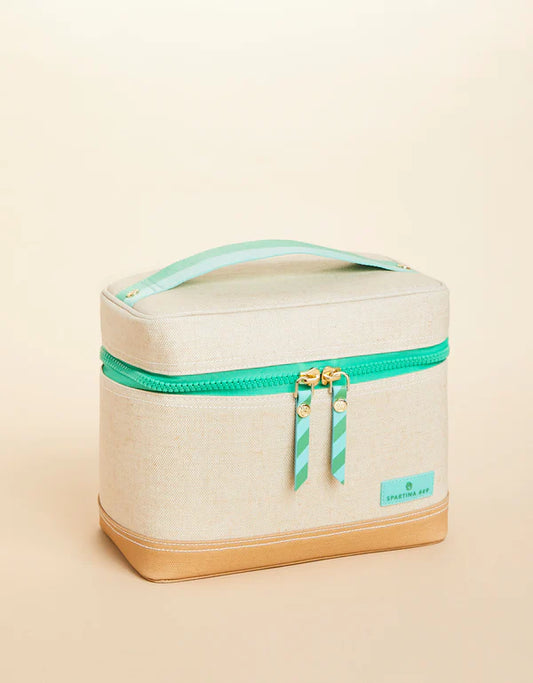 Spartina - Armada Train Case Flax - Findlay Rowe Designs