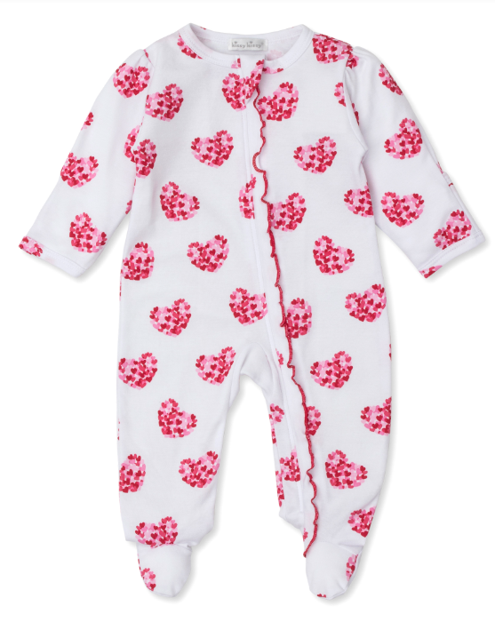Kissy Kissy- Heart of Hearts Footie