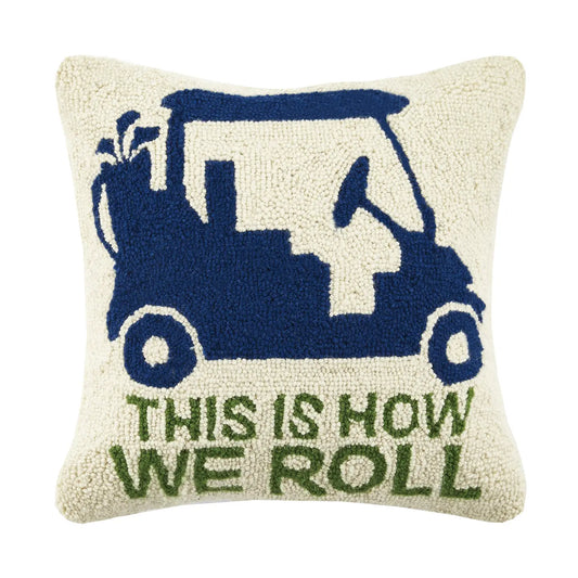 Pillow -  16in - Golf - This is How We Roll - Findlay Rowe Designs