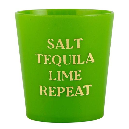 Gold Foil Frost Shot Cup - Tequila - Findlay Rowe Designs