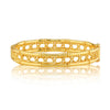 Capucine de Wulf - Bracelet - Veranda Caning Hinged Bangle - Gold - Sm Med - Findlay Rowe Designs