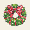 Hester & Cook - Cocktail Napkin - Holiday Wreath