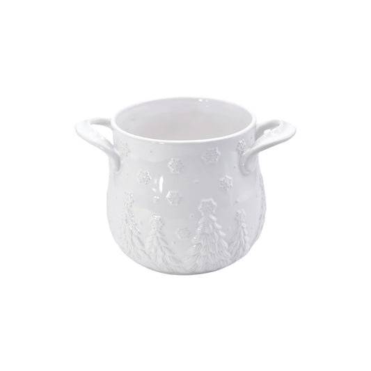 Temp-Tations - XL Utensil Crock - Frosty Forest